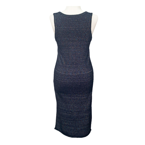 Vestido Zara Negro Teddy- S