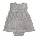 Vestido Carter´s Gris y Coral- 6M