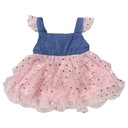 Vestido Little Lass Rosa- 3M