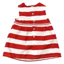 Vestido EPK Blanco y Rojo- 6M
