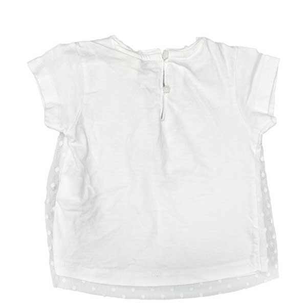 Blusa Zara Baby Girls Blanco- 3/6M