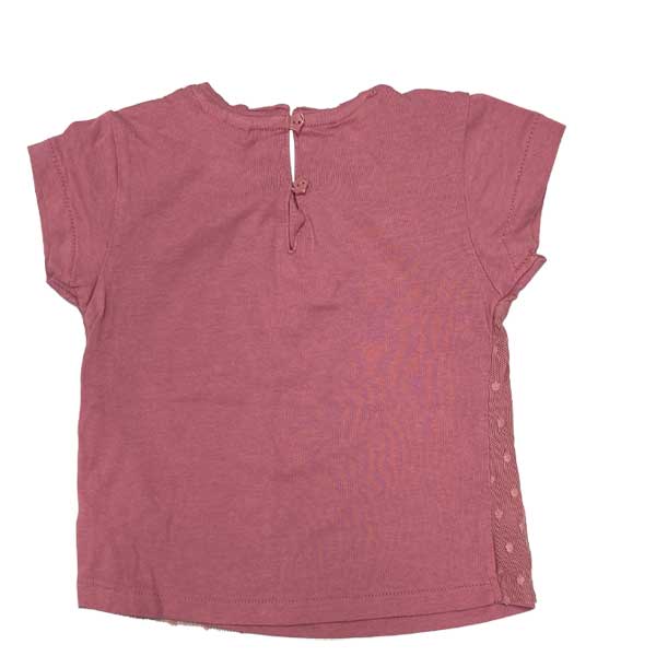 Blusa Zara Baby Girls Palo Rosa- 6/9M