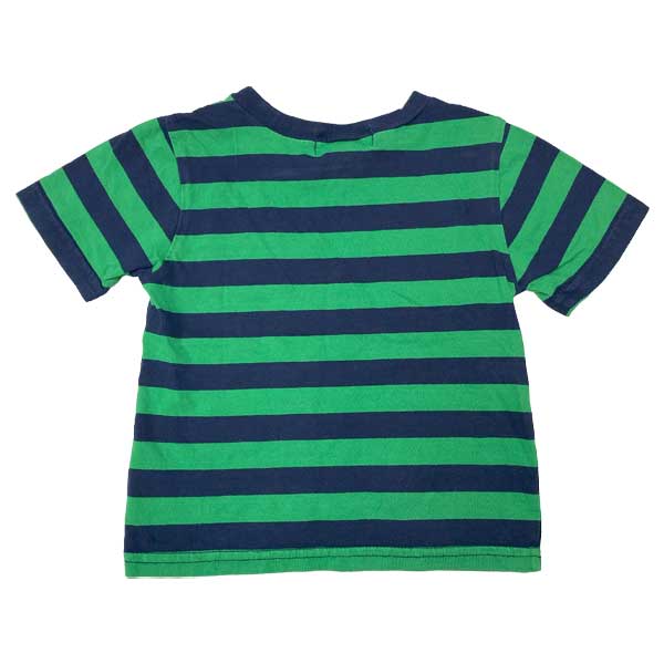 Franela Polo Verde y Azul Oscuro- 12M