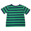 Franela Polo Verde y Azul Oscuro- 12M