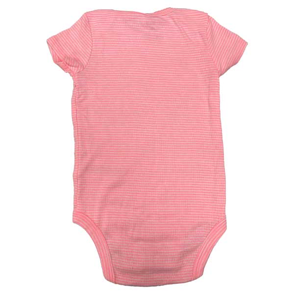 Body Carter´s Coral y Blanco- 6M