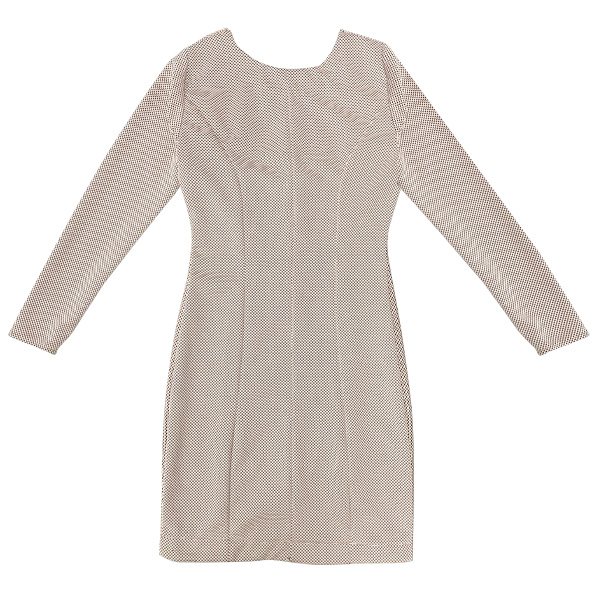 Vestido Nude y Negro- S