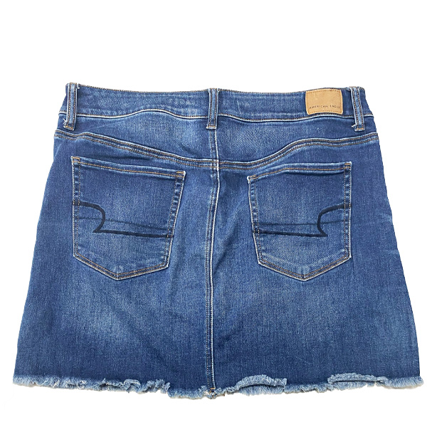 Falda American Eagle Jeans Osucro- 32