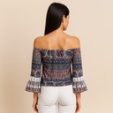 Blusa Floral- Unica