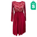 Vestido Shein Vinotinto- S