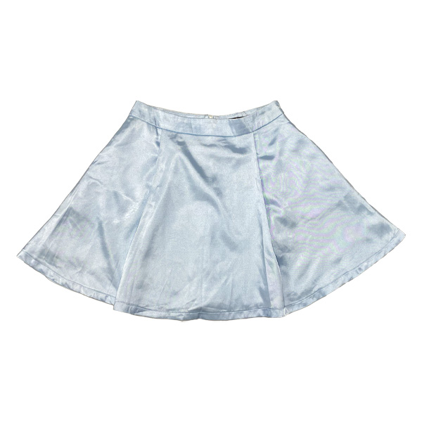Falda Banana Azul Celeste- S