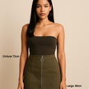 Falda Chloe&Katie Gris- M