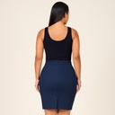 Falda HyM Azul Oscuro