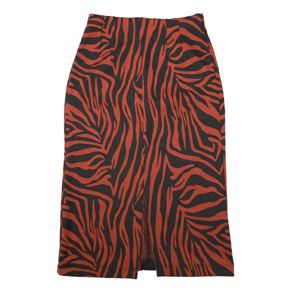 Falda Stradivarius Animal Print- 26