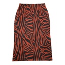 Falda Stradivarius Animal Print- 26
