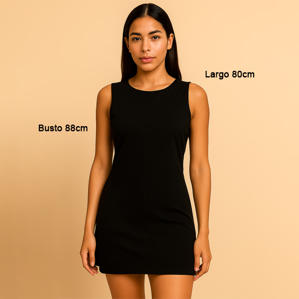 Vestido Forever21 Negro- S
