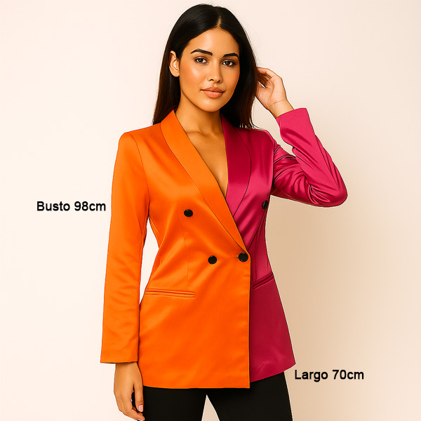 Blazer Fashion Classic Bicolor- S