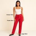 Jeans Mango Rojo- XS
