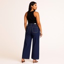 Jeans Stradivarius Azul Oscuro- S