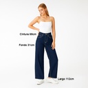 Jeans Stradivarius Azul Oscuro- S