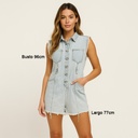 Jumper Shambray Jeans Claro- M