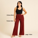 Pantalon Shambray Terracota- M