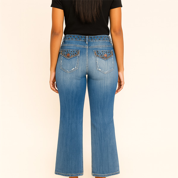 Jeans Vigoss Prelavado y Broches- 25