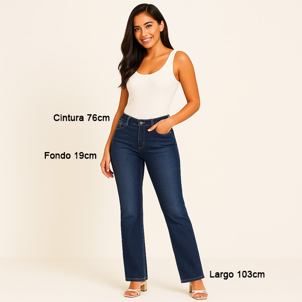Jeans KanCan Prelavado Oscuro- 25