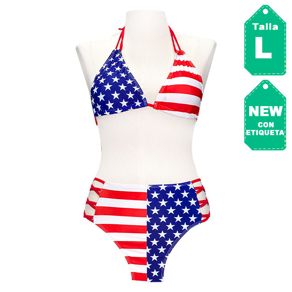 Traje de Baño Shein Multicolor- L