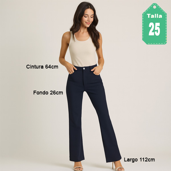 Pantalon Vertigo Negro- 25
