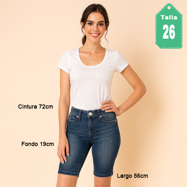 Jeans Tipo Pescador Good Times Prelavado