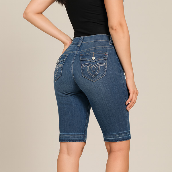 Jeans Tipo Pescador Good Times Prelavado