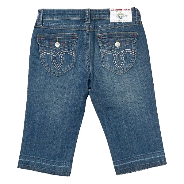 Jeans Tipo Pescador Good Times Prelavado