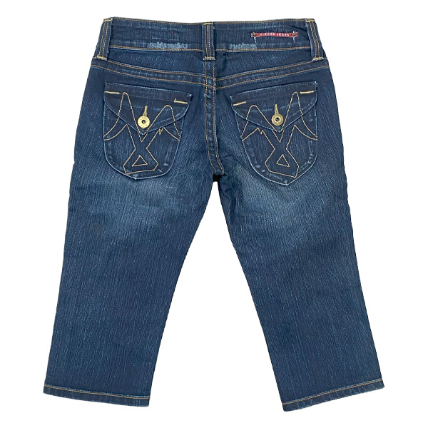 Jeans Tipo Pescador Vigos Azul Oscuro