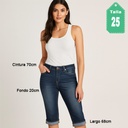 Jeans Tipo Pescador Vigoss Prelavado