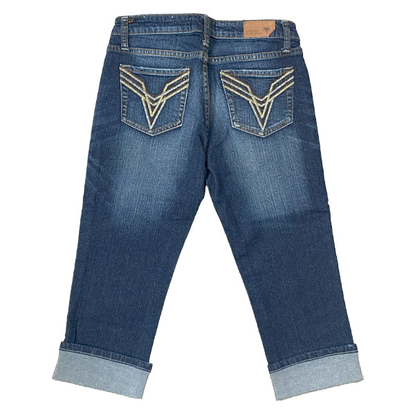 Jeans Tipo Pescador Vigoss Prelavado