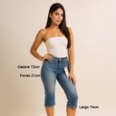 Jeans Tipo Capri Vigos Prelavado- 25