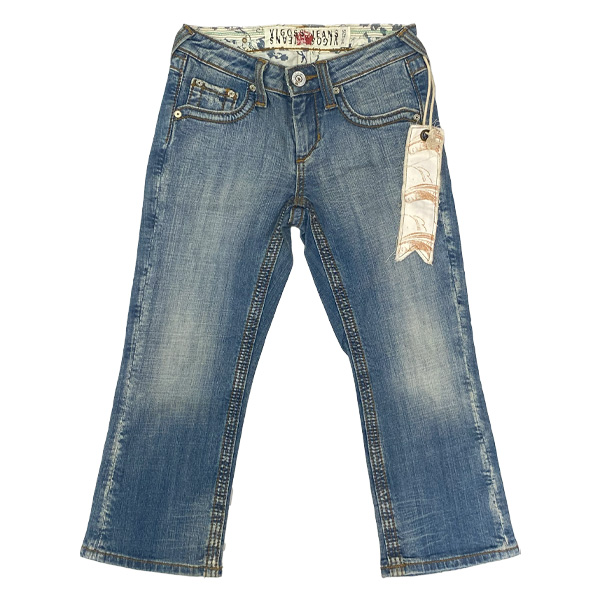 Jeans Tipo Capri Vigos Prelavado- 25