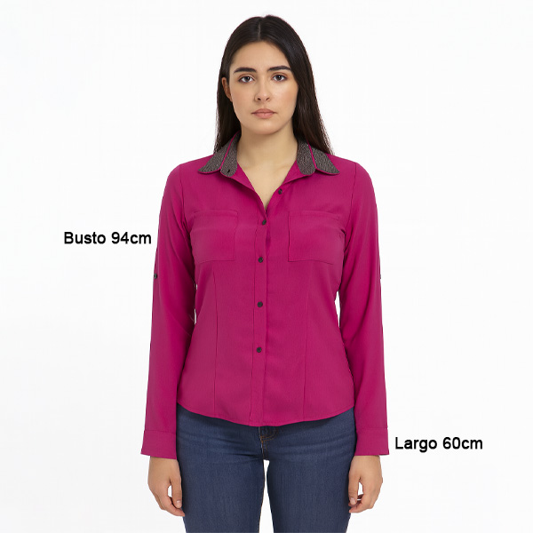 Camisa Esley Fucsia- S