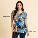 Blusa Gizel Multicolor- L