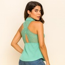 Blusa Marineblu Aquamarine- M