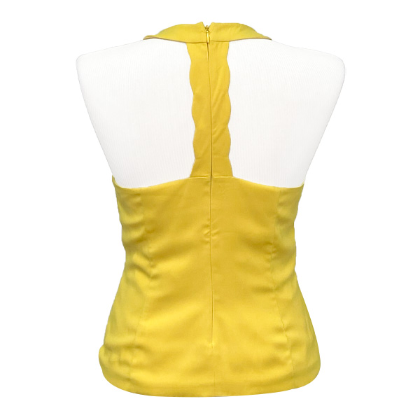 Blusa Naked Zebra Mostaza- M