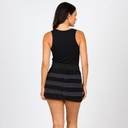 Falda Feline Negro y Gris