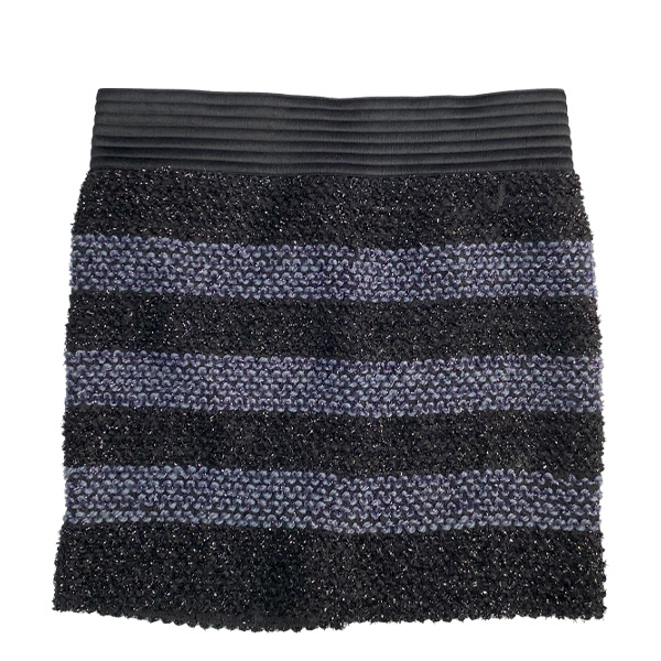 Falda Feline Negro y Gris