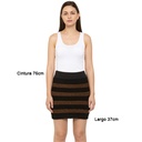 Falda Feline Negro y Marron- L