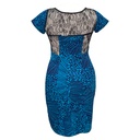 Vestido Rubber Ducky Negro y Azul- M