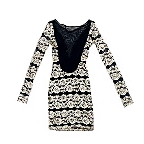 Vestido Love Lay Negro y Dorado- S