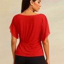 Blusa Marineblu Rojo