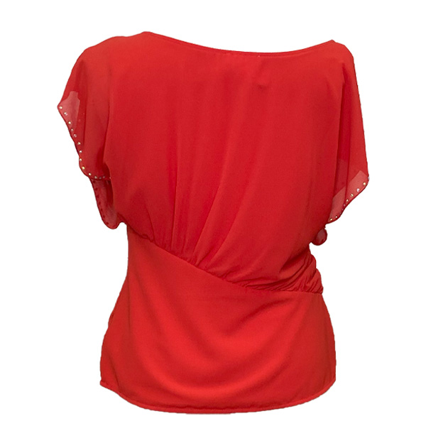 Blusa Marineblu Rojo