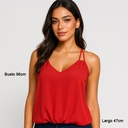 Blusa Naked Zebra Rojo- M