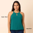 Blusa Naked Zebra Verde Cesped- L